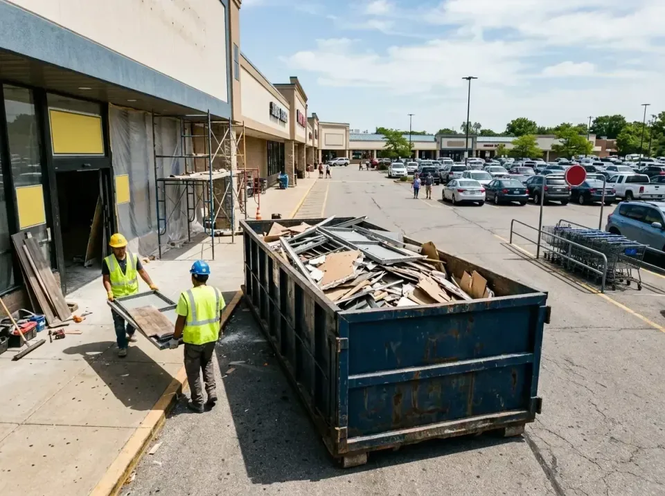 retail-store-renovation-debris-003 — frequently asked questions, Roll-off Dumpster Rentals in Gravette, AR